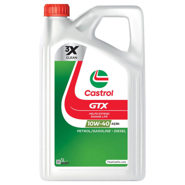 HUILE MOTEUR 10W40 5L CASTROL